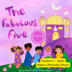 Storytime and Crafts - Session 1 - 12pm - (Ramadan Moon)